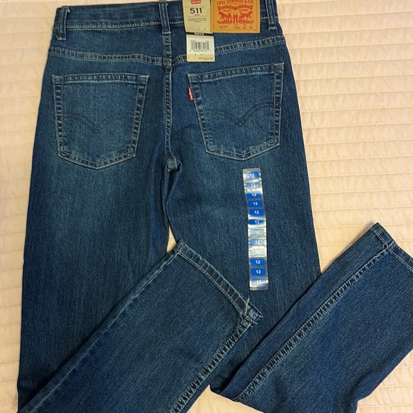 Levy’s Youth size 12 Blue in color 815623 - Picture 2 of 4